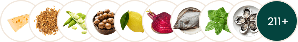 220 foods intolerances (IgG)