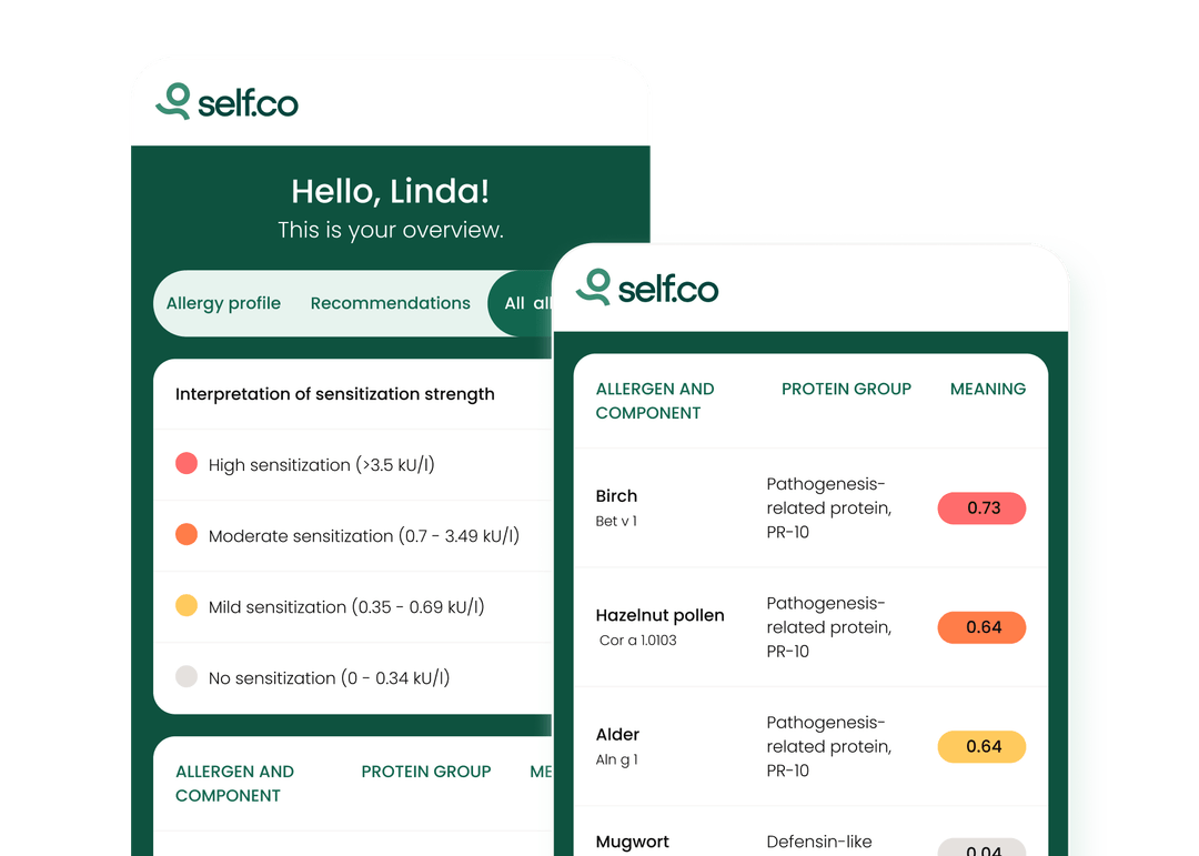 Access your complete test</n> results.